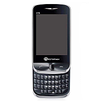 
Micromax X78 tiene un sistema GSM. La fecha de presentación es  2011. El tamaño de la pantalla principal es de 2.8 pulgadas  con la resolución 240 x 320 píxeles . El número de p