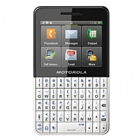 
Motorola MOTOKEY XT EX118 supports GSM frequency. Official announcement date is  July 2011. Motorola MOTOKEY XT EX118 has 50 MB of built-in memory. The main screen size is 2.4 inches  with 