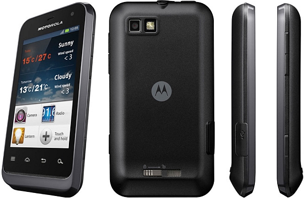 Motorola Defy Mini XT320 - description and parameters