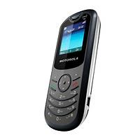 
Motorola WX180 besitzt das System GSM. Das Vorstellungsdatum ist  Oktober 2009. Die Größe des Hauptdisplays beträgt 1.5 Zoll  und seine Auflösung beträgt 128 x 128 Pixel . Die Pixeldic