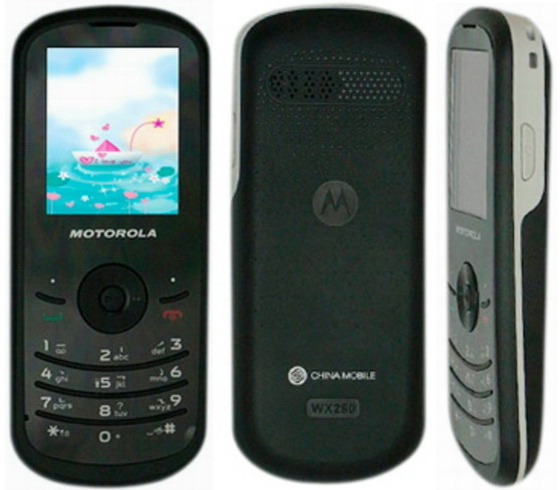 Motorola WX260 - descripción y los parámetros