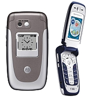 
Motorola V360 posiada system GSM. Data prezentacji to  pierwszy kwartał 2005. Urządzenie Motorola V360 posiada 5 MB wbudowanej pamięci. Rozmiar głównego wyświetlacza wynosi 1.9 cala, 