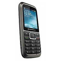 
Motorola WX306 supports GSM frequency. Official announcement date is  December 2011. Motorola WX306 has 50 MB of built-in memory. The main screen size is 2.0 inches  with 176 x 220 pixels  