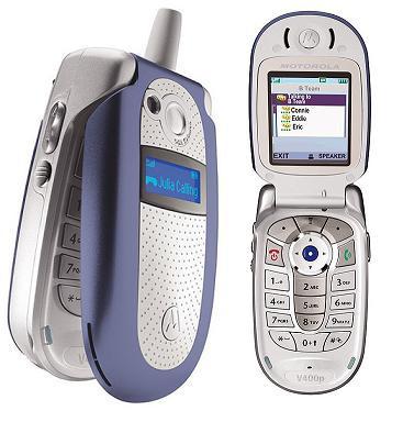 Motorola V400p - description and parameters
