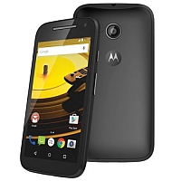 
Motorola Moto E (2nd gen) supports frequency bands GSM ,  HSPA ,  LTE. Official announcement date is  February 2015. The device is working on an Android OS, v5.0, v5.1 (Lollipop) - only XT1