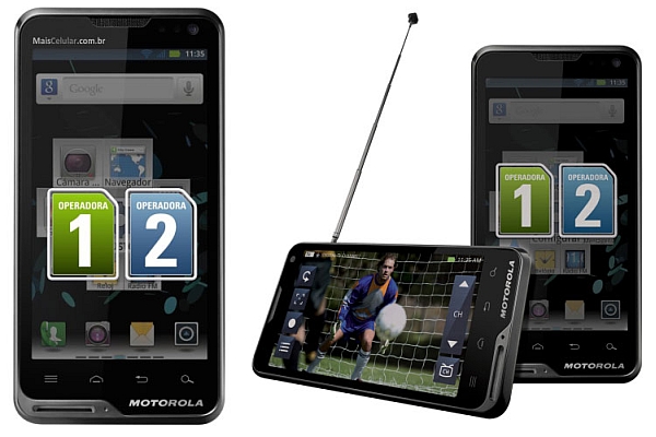 Motorola ATRIX TV XT687 - opis i parametry