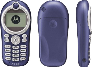 Motorola C116 - description and parameters