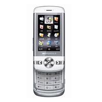 
Motorola VE75 tiene un sistema GSM. La fecha de presentación es  Julio 2008. El teléfono fue puesto en venta en el mes de  2008. El tamaño de la pantalla principal es de 2.6 pulgad