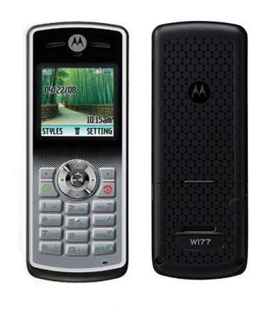 Motorola W177 - description and parameters