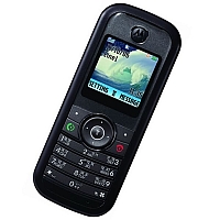 
Motorola W205 supports GSM frequency. Official announcement date is  February 2007. Motorola W205 has 1 MB of built-in memory.
