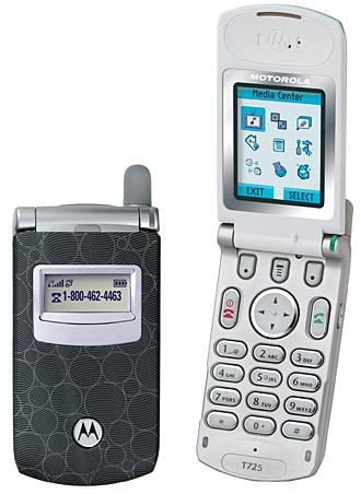 Motorola T725 - description and parameters