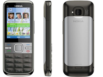 Nokia C5 C5-01 - Beschreibung und Parameter