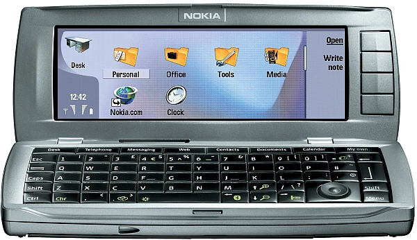 Nokia 9500 - Beschreibung und Parameter