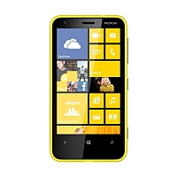 
Nokia Lumia 620 supports frequency bands GSM and HSPA. Official announcement date is  December 2012. The device is working on an Microsoft Windows Phone 8, upgradeable to v8.1 with a Dual-c