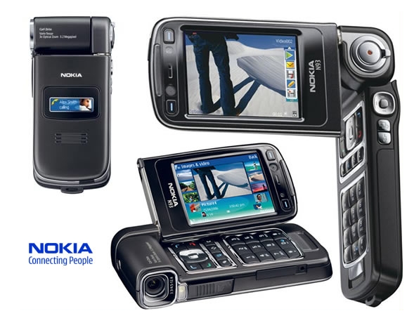 Nokia N93 - Beschreibung und Parameter