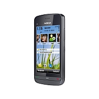 
Nokia C5-06 supports GSM frequency. Official announcement date is  October 2011. The device is working on an Symbian OS v9.4, Series 60 rel. 5 with a 600 MHz processor. Nokia C5-06 has 40 M