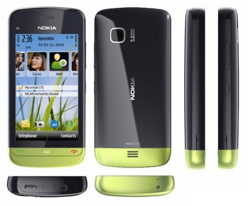 Nokia C5-06 - Beschreibung und Parameter