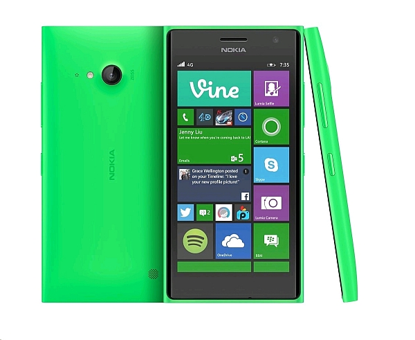 Nokia Lumia 735 - Beschreibung und Parameter