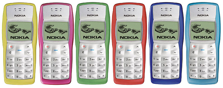 Nokia 1100 - description and parameters