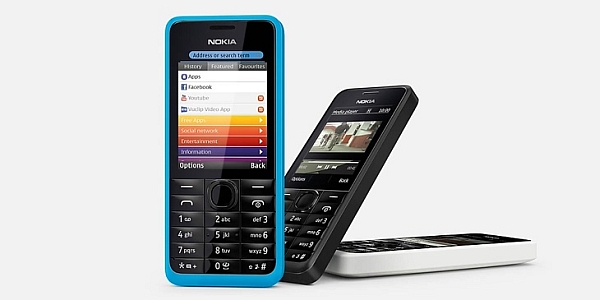 Nokia 301 - description and parameters