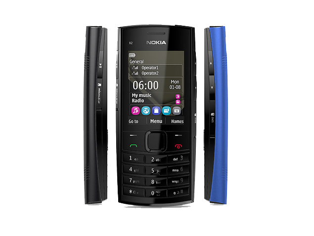 Nokia X2-02 - Beschreibung und Parameter