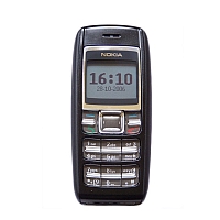 
Nokia 1600 supports GSM frequency. Official announcement date is  June 2005. Nokia 1600 has 4 MB of built-in memory. The main screen size is 1.4 inches  with 96 x 68 pixels  resolution. It 