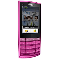 
Nokia X3-02 Touch and Type supports frequency bands GSM and HSPA. Official announcement date is  August 2010. The device uses a 1 GHz (RM-775) / 680 MHz (RM-639) Central processing unit. No
