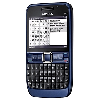 Nokia E63 - Beschreibung und Parameter