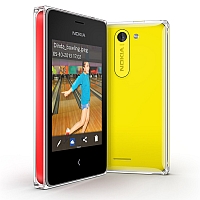 
Nokia Asha 502 Dual SIM supports GSM frequency. Official announcement date is  October 2013. Operating system used in this device is a Nokia Asha software platform 1.1.1 actualized v1.4. No
