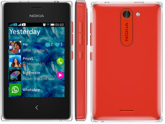 Nokia Asha 502 Dual SIM - description and parameters
