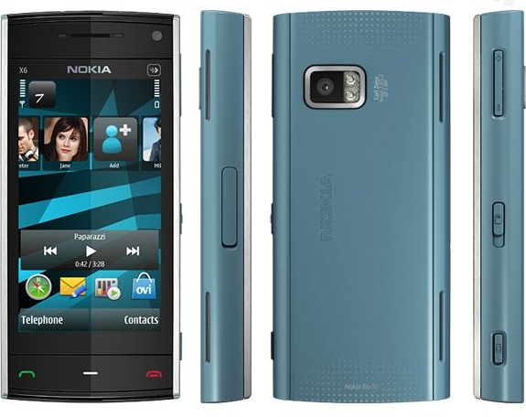 Nokia X6 8GB - Beschreibung und Parameter