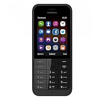 
Nokia 220 supports GSM frequency. Official announcement date is  February 2014. The main screen size is 2.4 inches  with 240 x 320 pixels  resolution. It has a 167  ppi pixel density. The s
