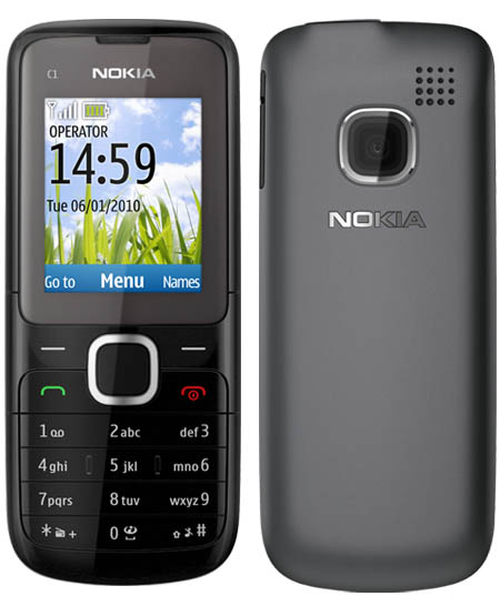 Nokia C1-01 - Beschreibung und Parameter