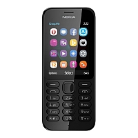 
Nokia 222 supports GSM frequency. Official announcement date is  August 2015. Nokia 222 has 16 MB RAM of built-in memory. The main screen size is 2.4 inches  with 240 x 320 pixels  resoluti