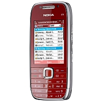 
Nokia E75 besitzt Systeme GSM sowie HSPA. Das Vorstellungsdatum ist  Februar 2009. Nokia E75 besitzt das Betriebssystem Symbian OS, S60 rel. 3.2 vorinstalliert und der Prozessor 369 MHz ARM