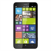 
Nokia Lumia 1320 supports frequency bands GSM ,  HSPA ,  LTE. Official announcement date is  October 2013. The device is working on an Microsoft Windows Phone 8, upgradeable to v8.1 with a 