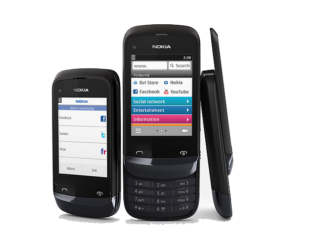 Nokia C2-02 - Beschreibung und Parameter
