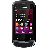 
Nokia C2-03 supports GSM frequency. Official announcement date is  June 2011. The phone was put on sale in September 2011. Nokia C2-03 has 10 MB of built-in memory. The main screen size is 