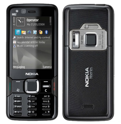 Nokia N82 - Beschreibung und Parameter