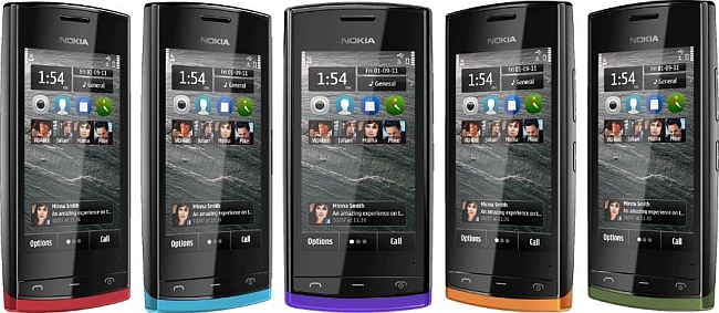 Nokia 500 - description and parameters