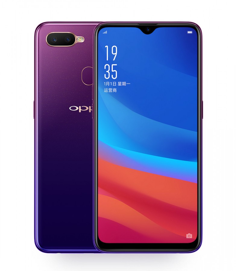 Oppo A7x - description and parameters