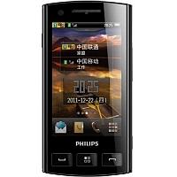 
Philips W725 supports frequency bands GSM and HSPA. Official announcement date is  Third quarter 2011. Philips W725 has 100 MB of built-in memory. The main screen size is 3.2 inches  with 2