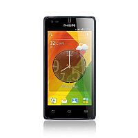 
Philips W737 supports frequency bands GSM and HSPA. Official announcement date is  December 2012. The device is working on an Android OS, v4.0.4 (Ice Cream Sandwich) with a Dual-core 1.2 GH