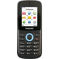 
Philips E1500 tiene un sistema GSM. La fecha de presentación es  Octubre 2013. El tamaño de la pantalla principal es de 1.77 pulgadas  con la resolución 128 x 160 píxeles . El nú