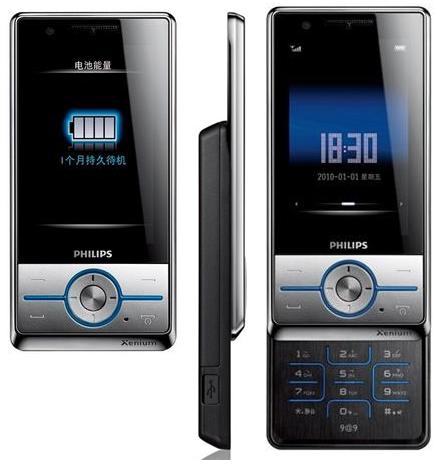 Philips X605 X605 - description and parameters