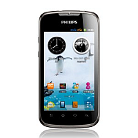 
Philips W635 besitzt Systeme GSM sowie HSPA. Das Vorstellungsdatum ist  April 2012. Philips W635 besitzt das Betriebssystem Android OS, v2.3 (Gingerbread) vorinstalliert und der Prozessor  