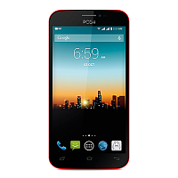 
Posh Orion Pro X500 supports frequency bands GSM and HSPA. Official announcement date is  January 2014. The device is working on an Android OS, v4.4 (KitKat) with a Quad-core 1.3 GHz Cortex