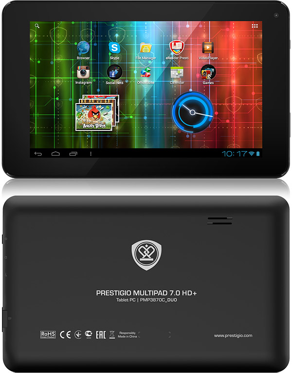 Prestigio MultiPad 7.0 HD + - description and parameters