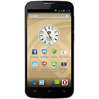 
Prestigio MultiPhone 5503 Duo supports frequency bands GSM and HSPA. Official announcement date is  2014. The device is working on an Android OS, v4.2 (Jelly Bean) with a Quad-core 1.3 GHz 