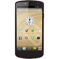 
Prestigio MultiPhone 7500 supports frequency bands GSM and HSPA. Official announcement date is  First quarter 2014. The device is working on an Android OS, v4.2 (Jelly Bean) with a Quad-cor
